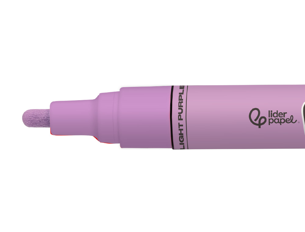 ROTULADOR LIDERPAPEL ACRYLIC BASE AGUA TODO TIPO DE SUPERFICIE PUNTA REDONDA 3 MM LILA