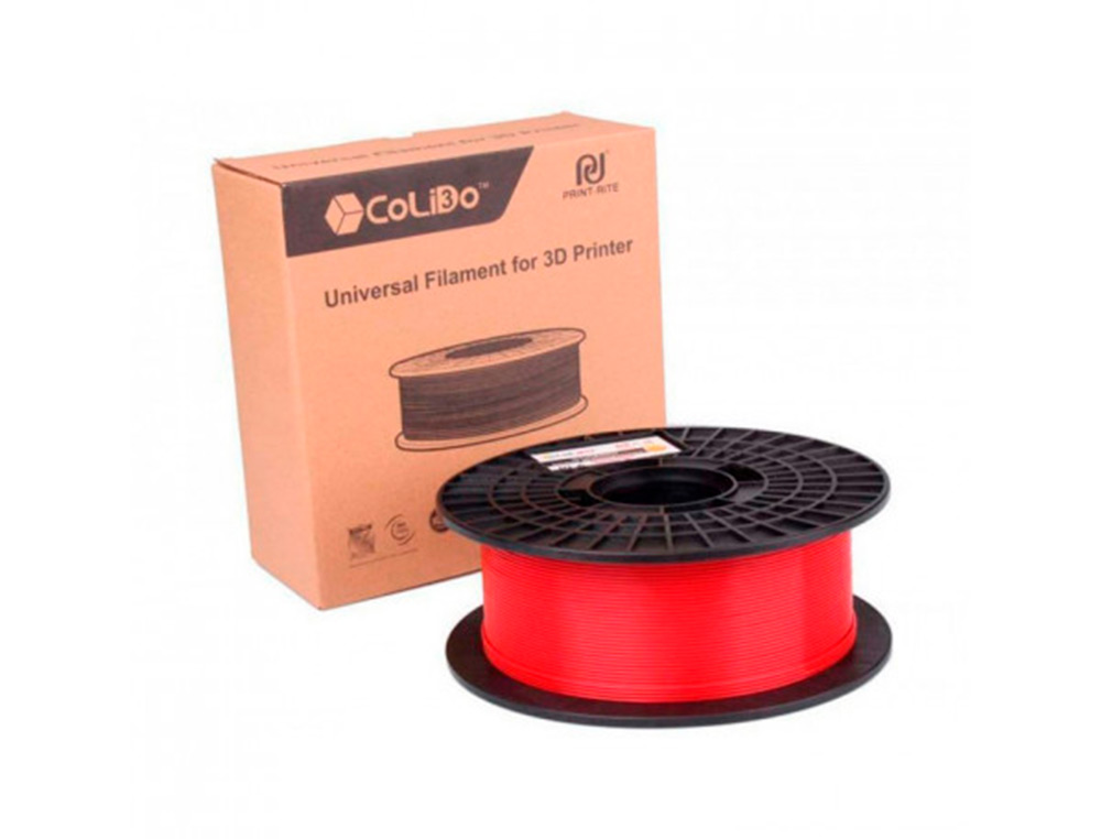FILAMENTO 3D COLIDO GOLD PLA 1,75 MM 1 KG ROJO