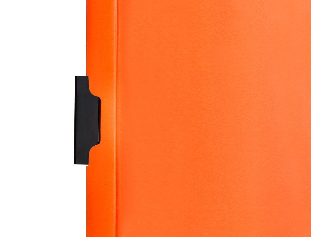 CARPETA BEAUTONE DOSSIER PINZA LATERAL 45301 POLIPROPILDIN A4 NARANJA 25 H. PINZA DES-PACK DE 10 RETRACTILADO